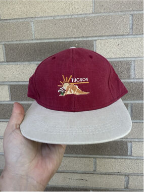 VTG Tuscan Arizon Retro Embroidered Imperial SnapBack Hat One Size Made In USA
